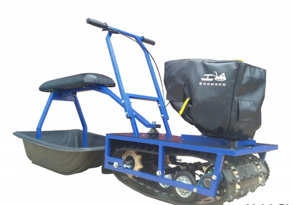 Мини-мотобуксировщик Альбатрос-М с фарой в Рыбинске