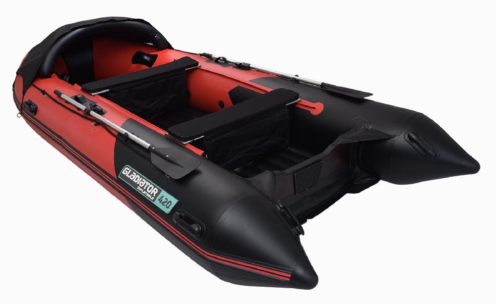 НАДУВНАЯ ЛОДКА GLADIATOR E450PRO в Рыбинске