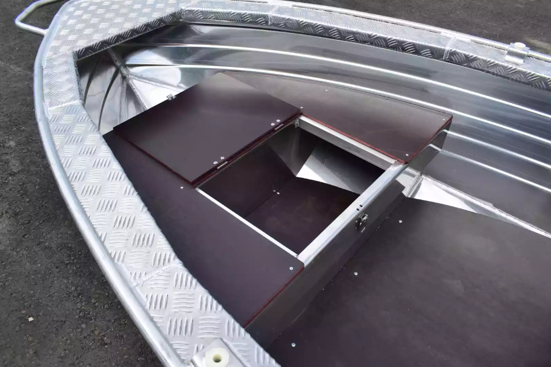 Алюминиевая лодка Wyatboat-390Р Увеличенный борт в Рыбинске