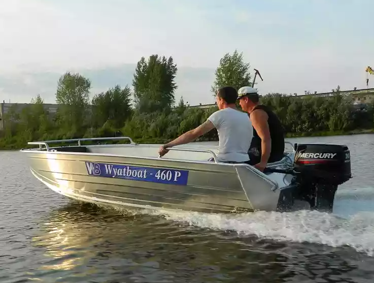 Алюминиевая лодка Wyatboat-460 P в Рыбинске