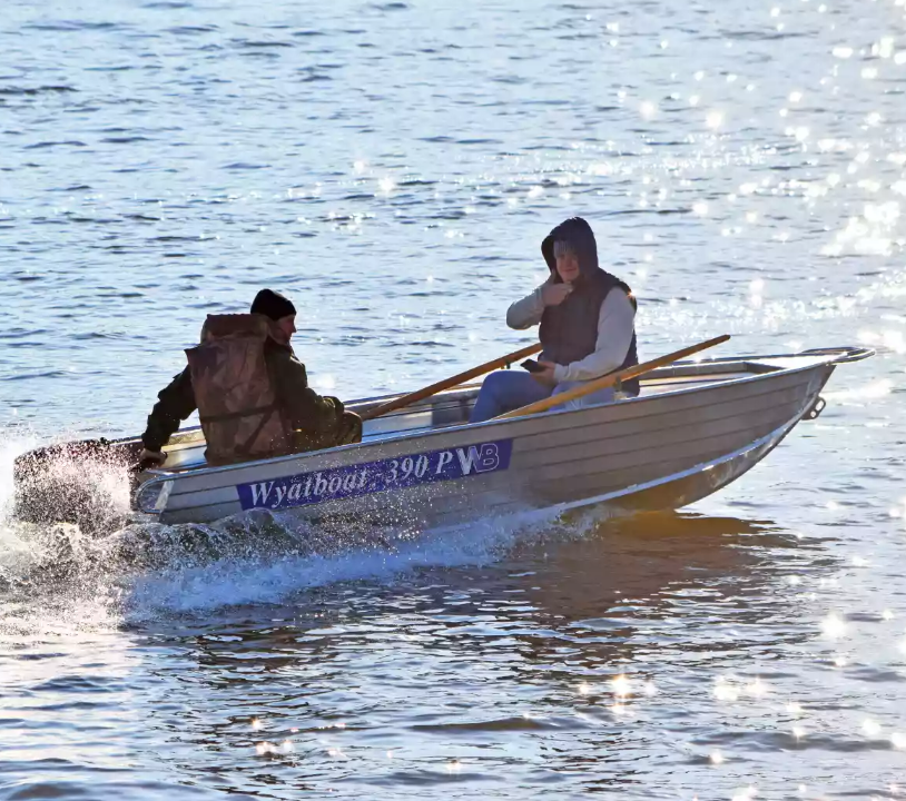 Алюминиевая лодка Wyatboat-390 P в Рыбинске
