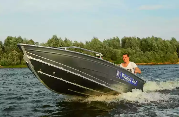 Алюминиевая лодка Wyatboat-460 P в Рыбинске
