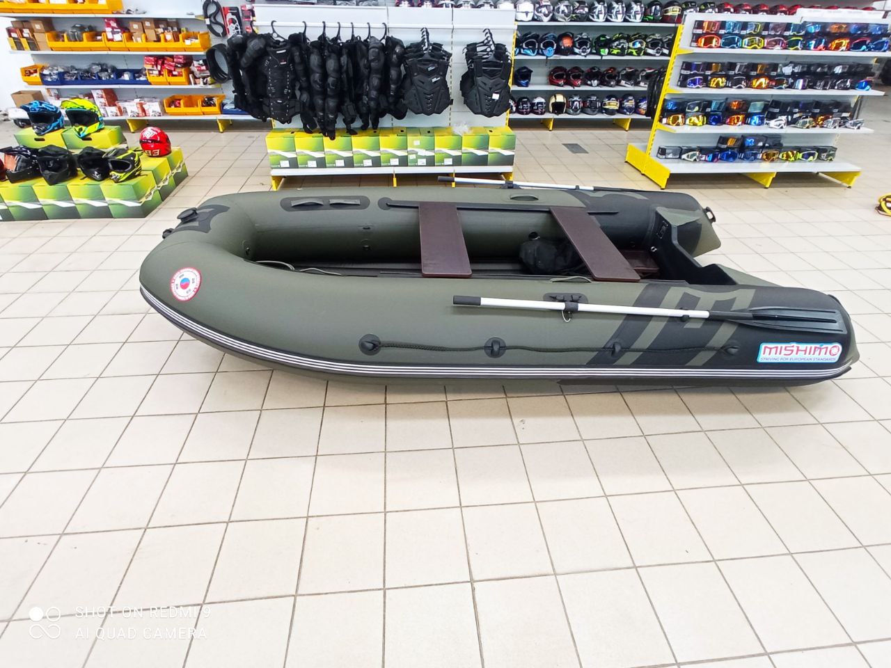 Лодка MISHIMO RIVER JET 390 под водомет в Рыбинске