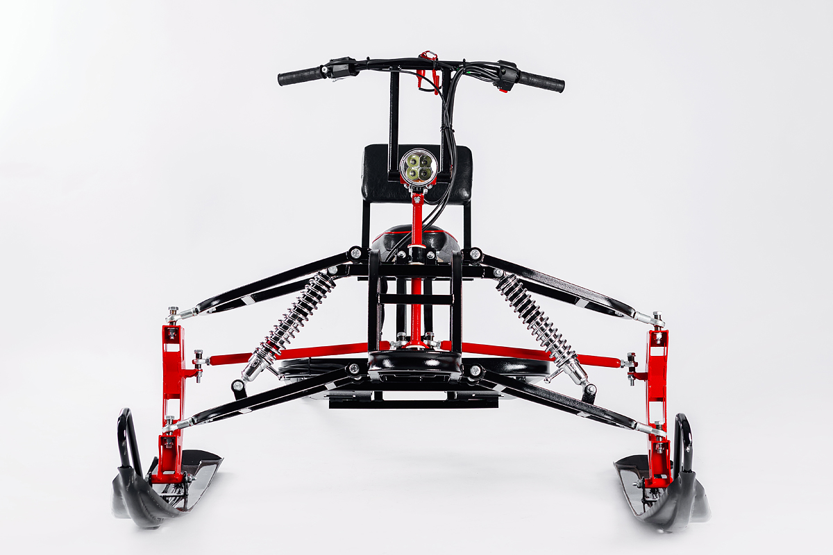 Лыжный модуль IKUDZO TERRAIN с подогревом ручек металлические лыжи в Рыбинске