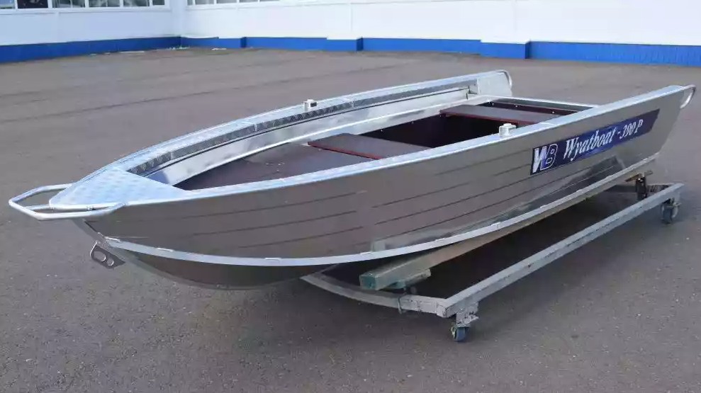 Алюминиевая лодка Wyatboat-390Р Fish в Рыбинске