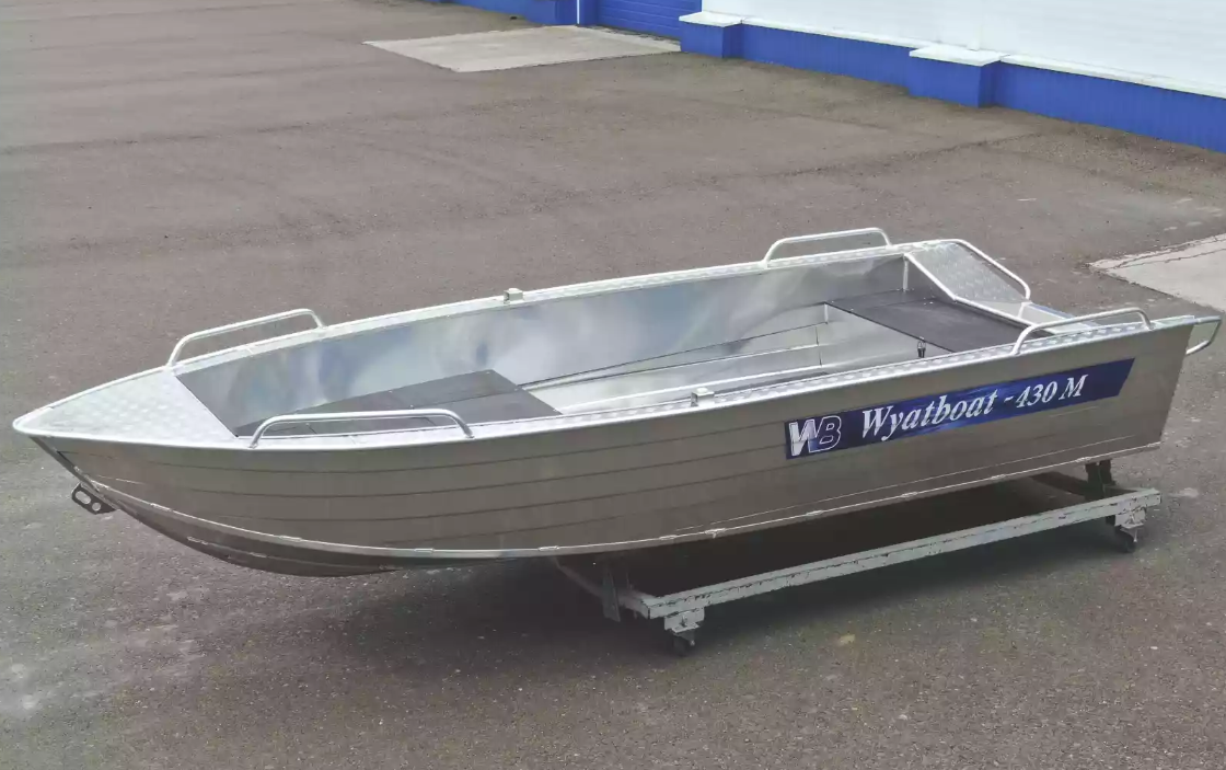 Алюминиевая лодка  Wyatboat-430М FISH в Рыбинске