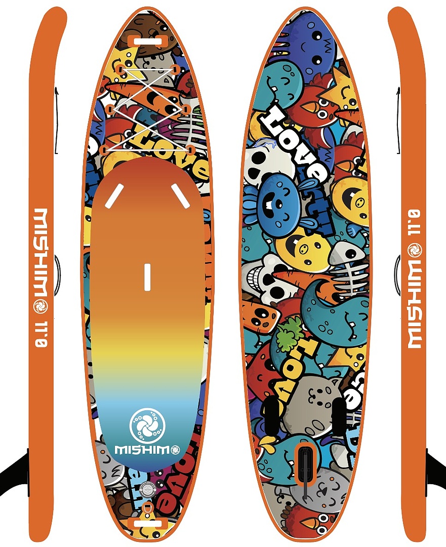 SUP (САП) Доска MISHIMO CRAZY-LINE 10.6’ (325см) в Рыбинске