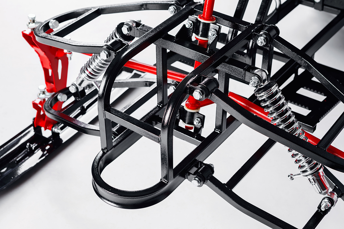 Лыжный модуль IKUDZO TERRAIN с подогревом ручек металлические лыжи в Рыбинске