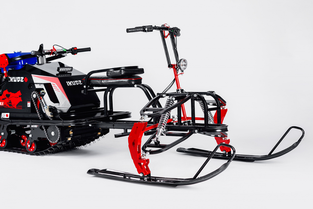 Лыжный модуль IKUDZO TERRAIN с подогревом ручек металлические лыжи в Рыбинске