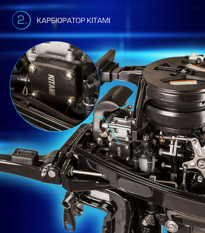 Лодочный мотор MARLIN PROLINE MP 9.9(20) AMHL FORCE в Рыбинске