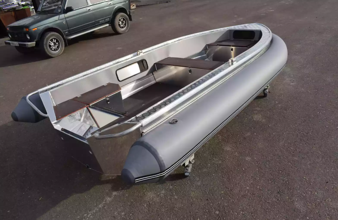 Алюминиевая лодка Wyatboat-370 в Рыбинске