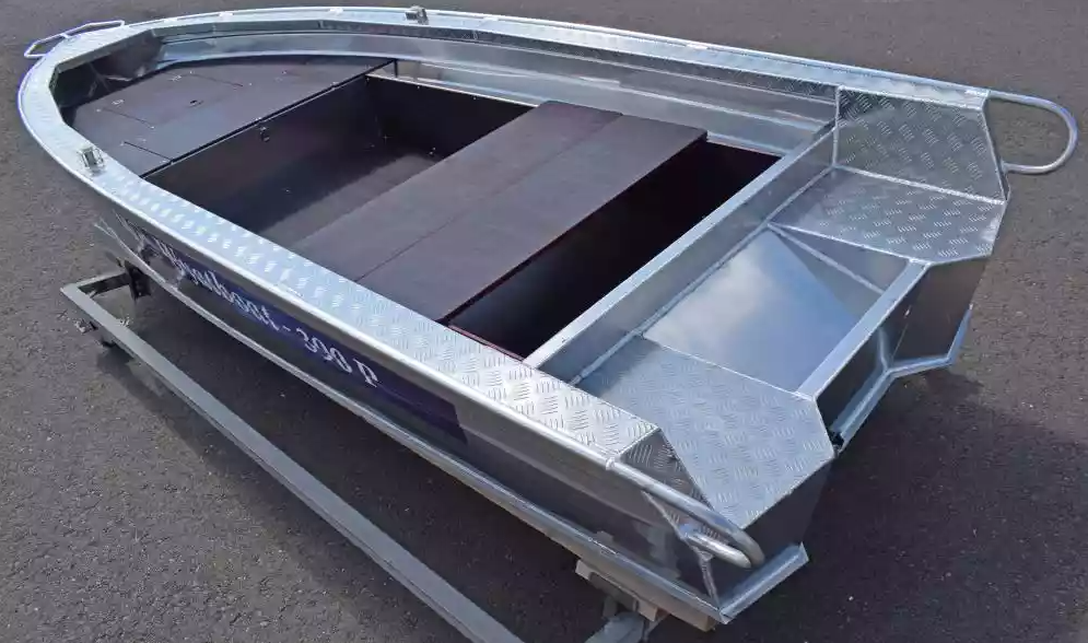 Алюминиевая лодка Wyatboat-390Р Fish в Рыбинске