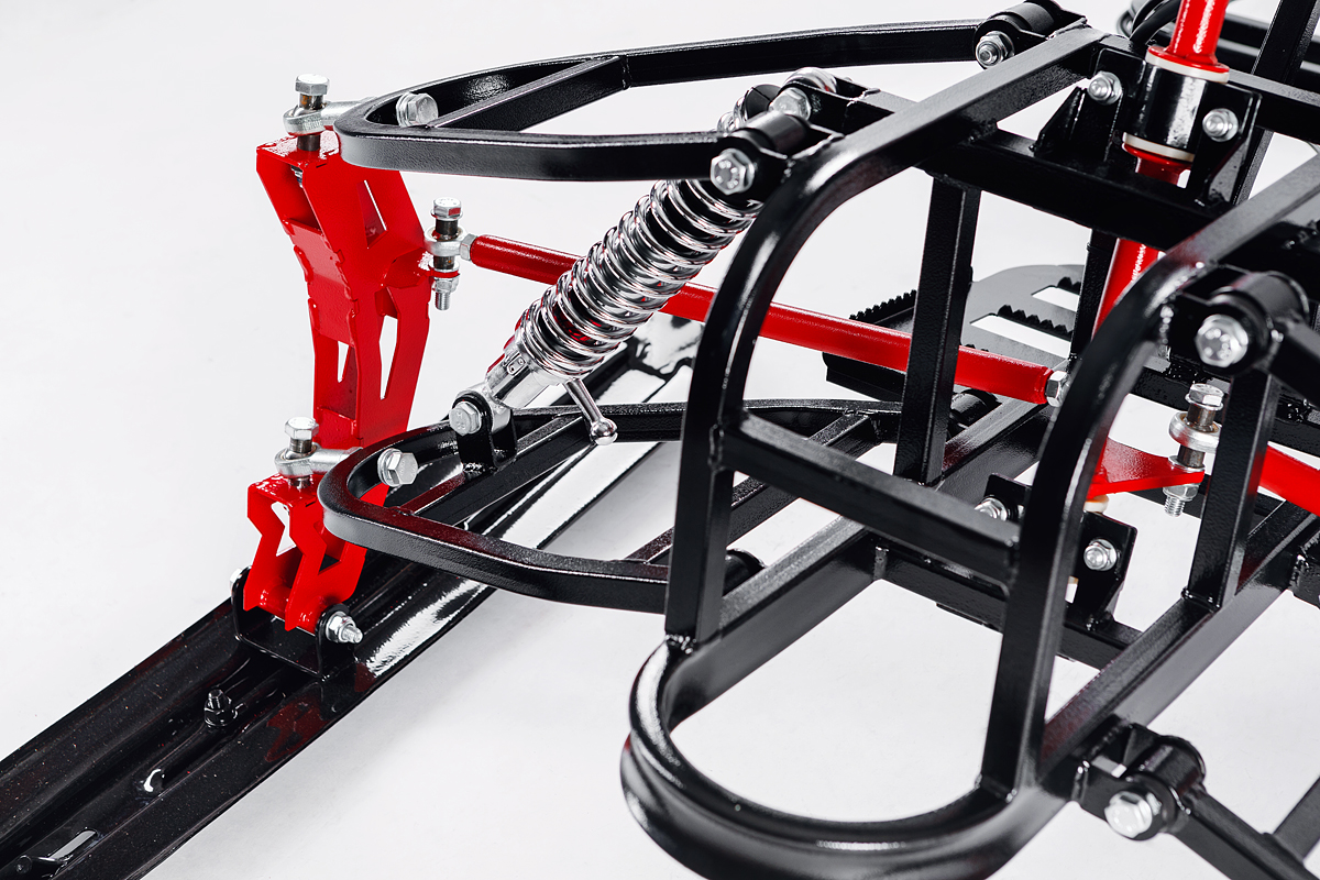 Лыжный модуль IKUDZO TERRAIN с подогревом ручек металлические лыжи в Рыбинске