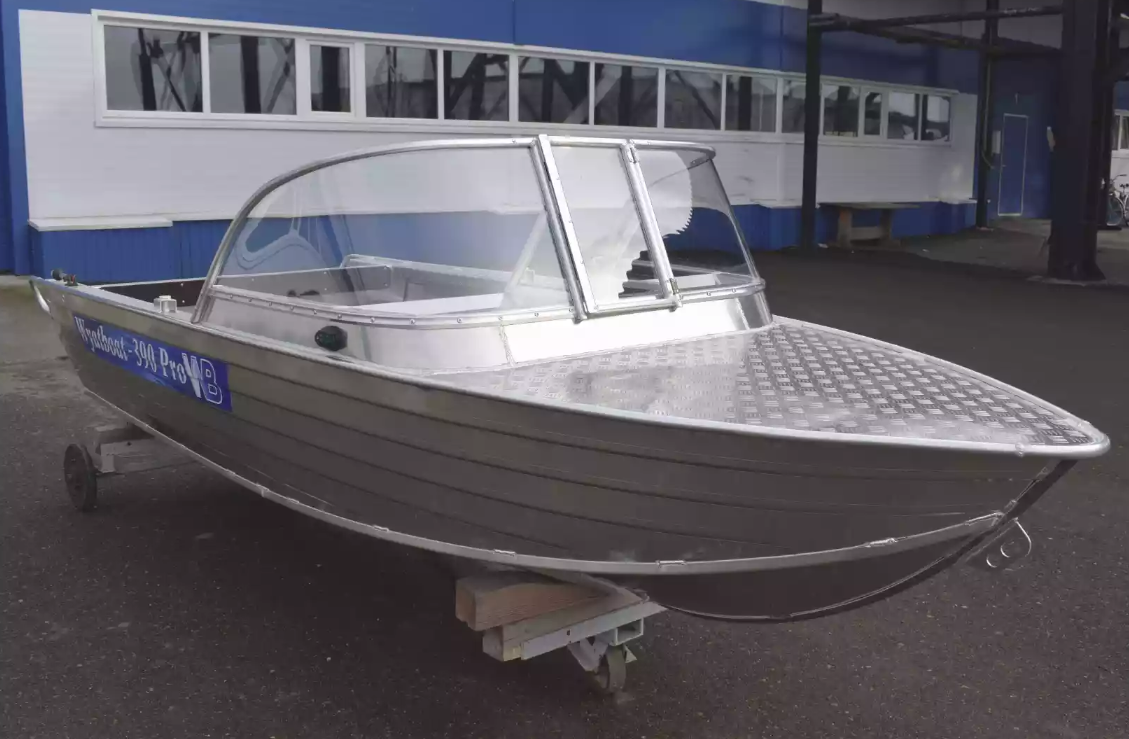 Алюминиевая лодка Wyatboat-390 Pro в Рыбинске