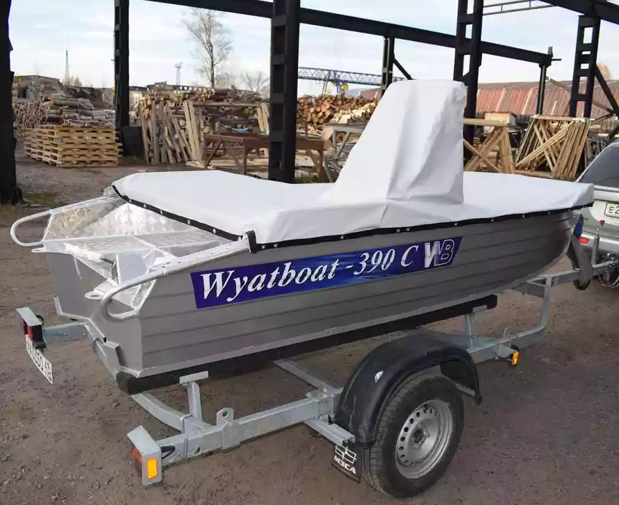 Алюминиевая лодка Wyatboat-390 C в Рыбинске