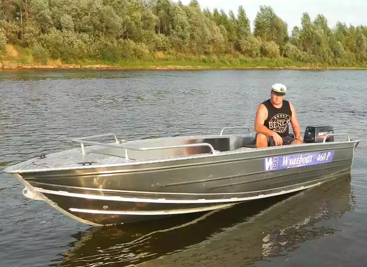 Алюминиевая лодка Wyatboat-460 P в Рыбинске