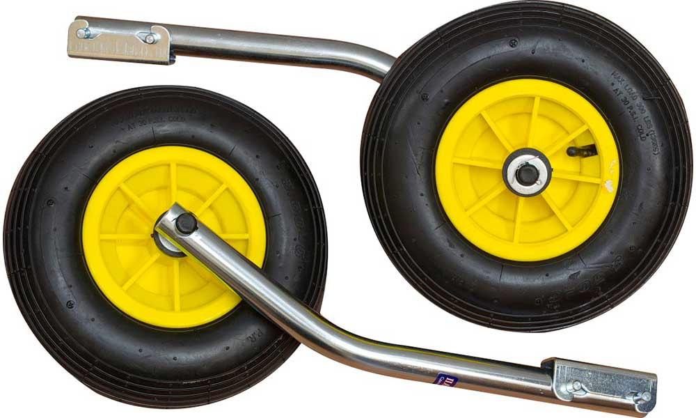 Транцевые колеса 330 мм модульные удлиненные в Рыбинске