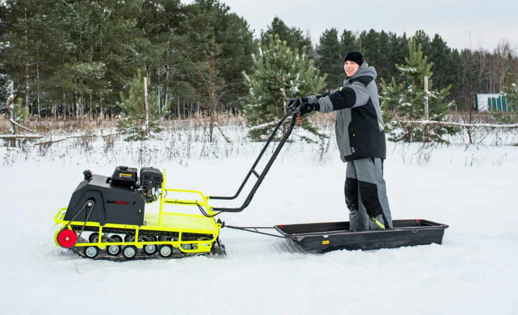 Мотобуксировщик Бурлак ХОЗЯИН-1 (капот металл) в Рыбинске