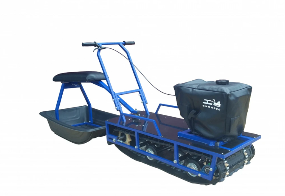 Мотобуксировщик Альбатрос-L 8 с фарой в Рыбинске