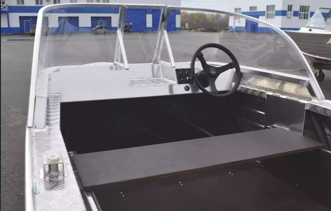 Алюминиевая лодка Wyatboat-390 Pro в Рыбинске