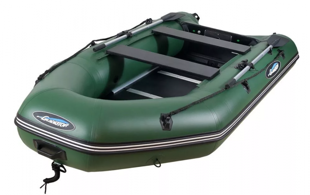 МОТОРНО-ГРЕБНАЯ ЛОДКА ПВХ GLADIATOR A 320 ТК С ФАНЕРНЫМ ПОЛОМ в Рыбинске