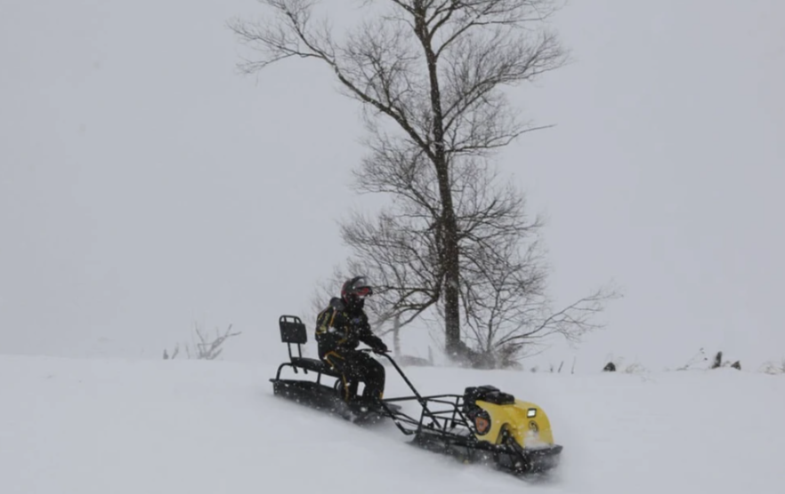 Мотобуксировщик РЫБАК PKD. PSD 17 л.с. (длинная база 1430мм) в Рыбинске