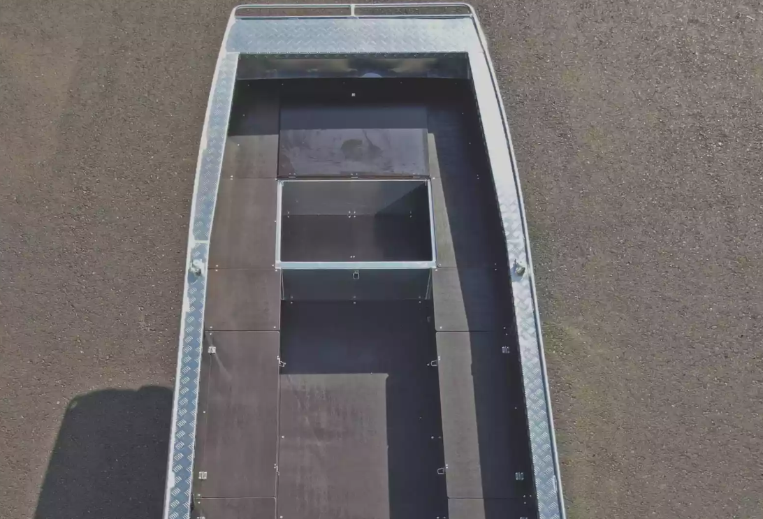 Алюминиевая лодка Wyatboat-490 Jonboat в Рыбинске