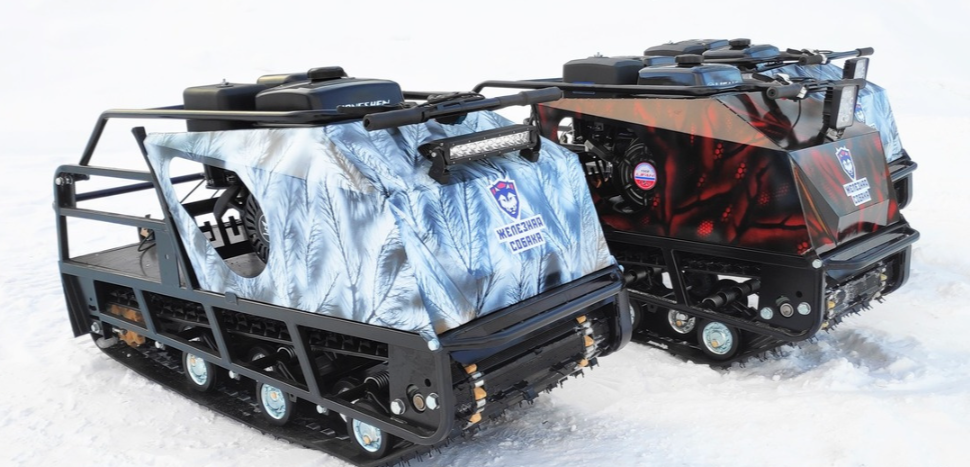 Мотобуксировщик Irondog (Железная собака) M500 9 Камуфляж Охотник в Рыбинске