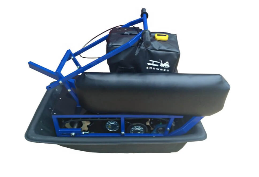 Мини-мотобуксировщик Альбатрос-М с фарой в Рыбинске