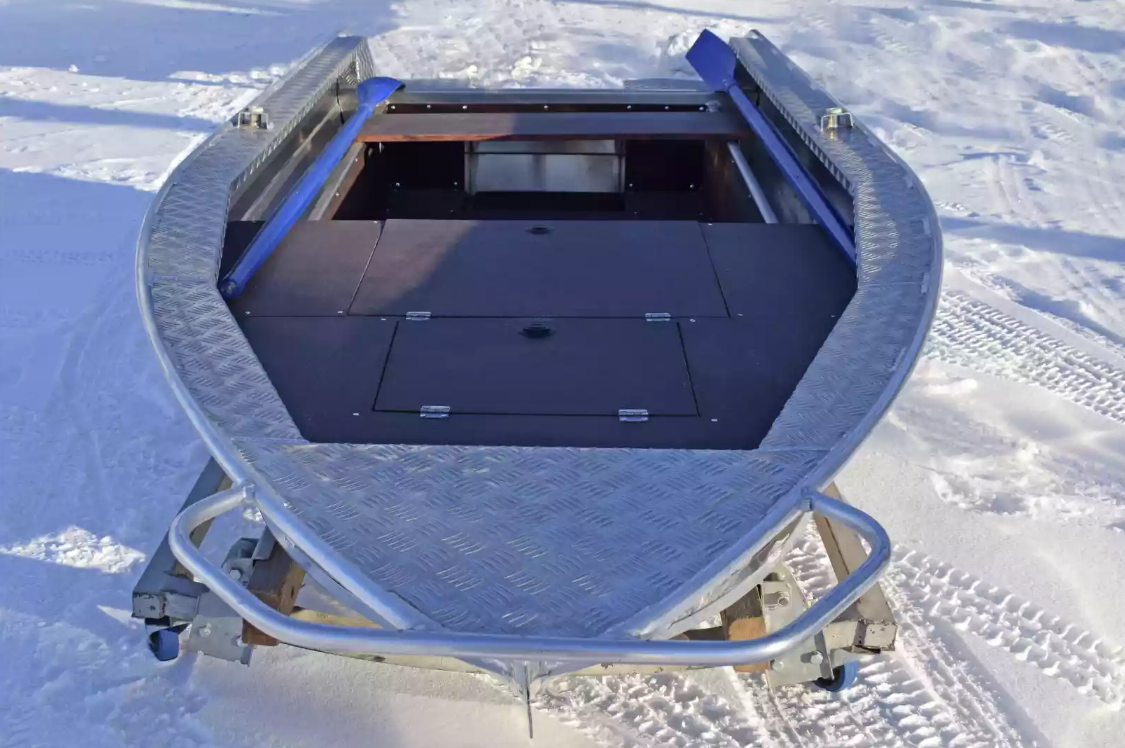 Алюминиевая лодка Wyatboat-370 Р FISH в Рыбинске