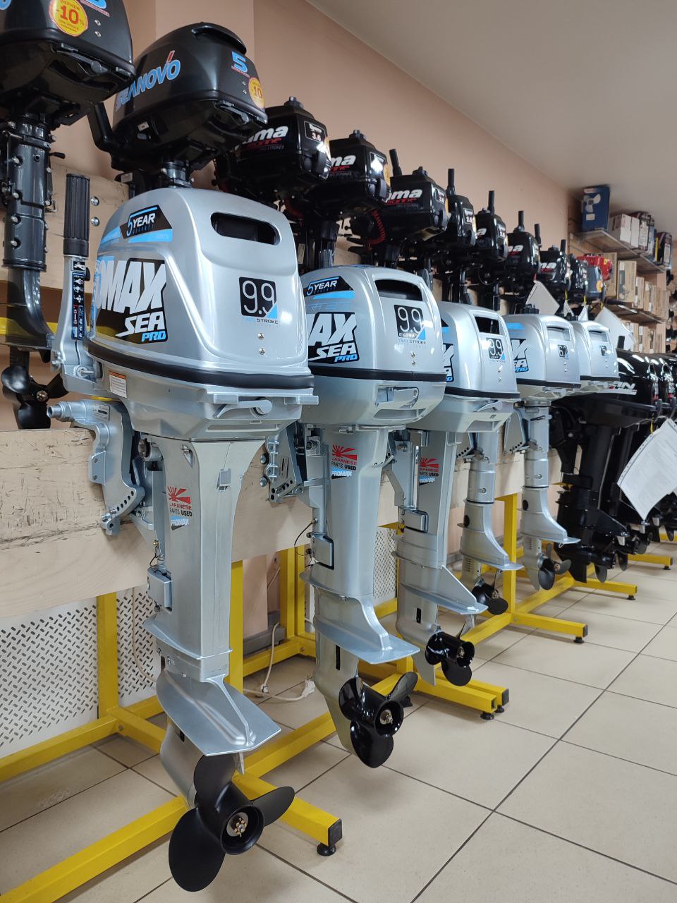 Лодочный мотор PROMAX SP5FHS (внешний бак 12 л) в Рыбинске