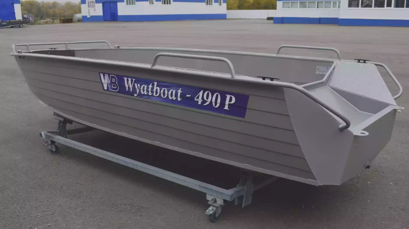 Алюминиевая лодка Wyatboat-490 P в Рыбинске