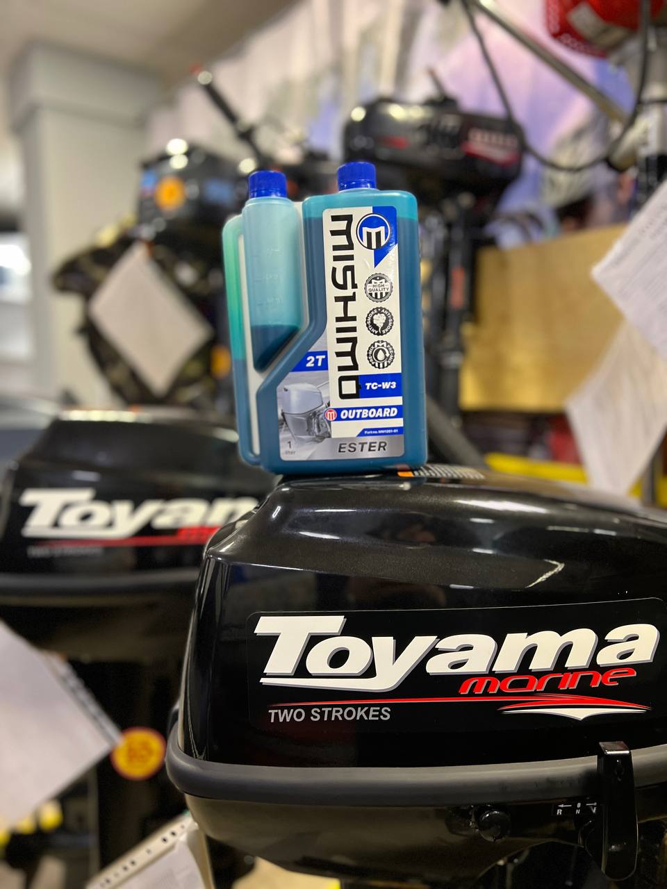 Масло MISHIMO 2T OUTBOARD (ESTER) полусинтетика 1 л в Рыбинске