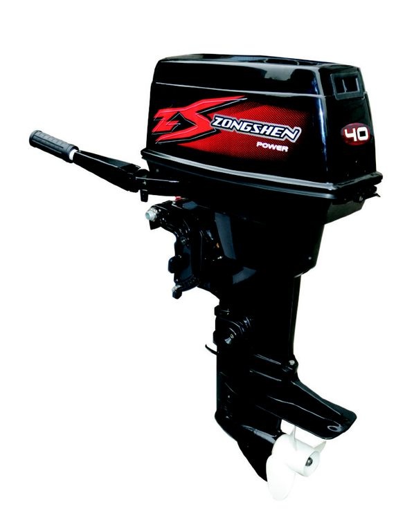 Лодочный мотор Zongshen T40 (+руль+пульт) в Рыбинске
