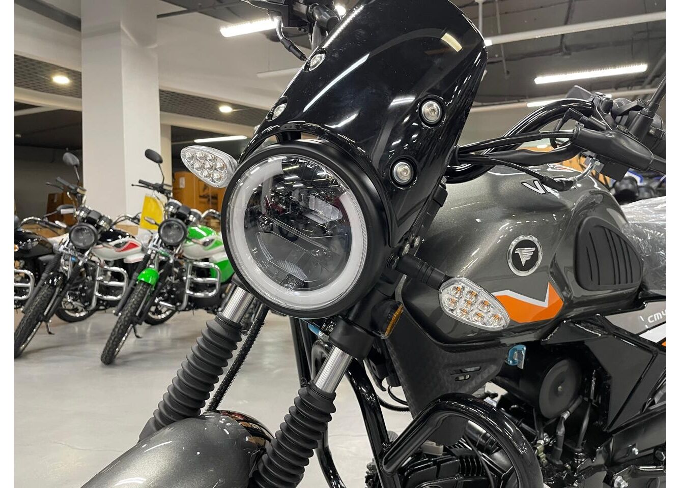 Мопед VMC NOVA 49сс (125сс) Led Full, дисковый тормоз, RKB RATO с баланс. валом, сигнализация в Рыбинске