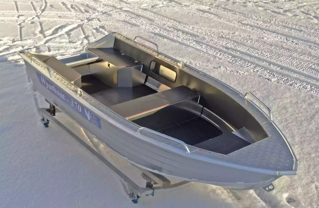 Алюминиевая лодка Wyatboat-370 в Рыбинске