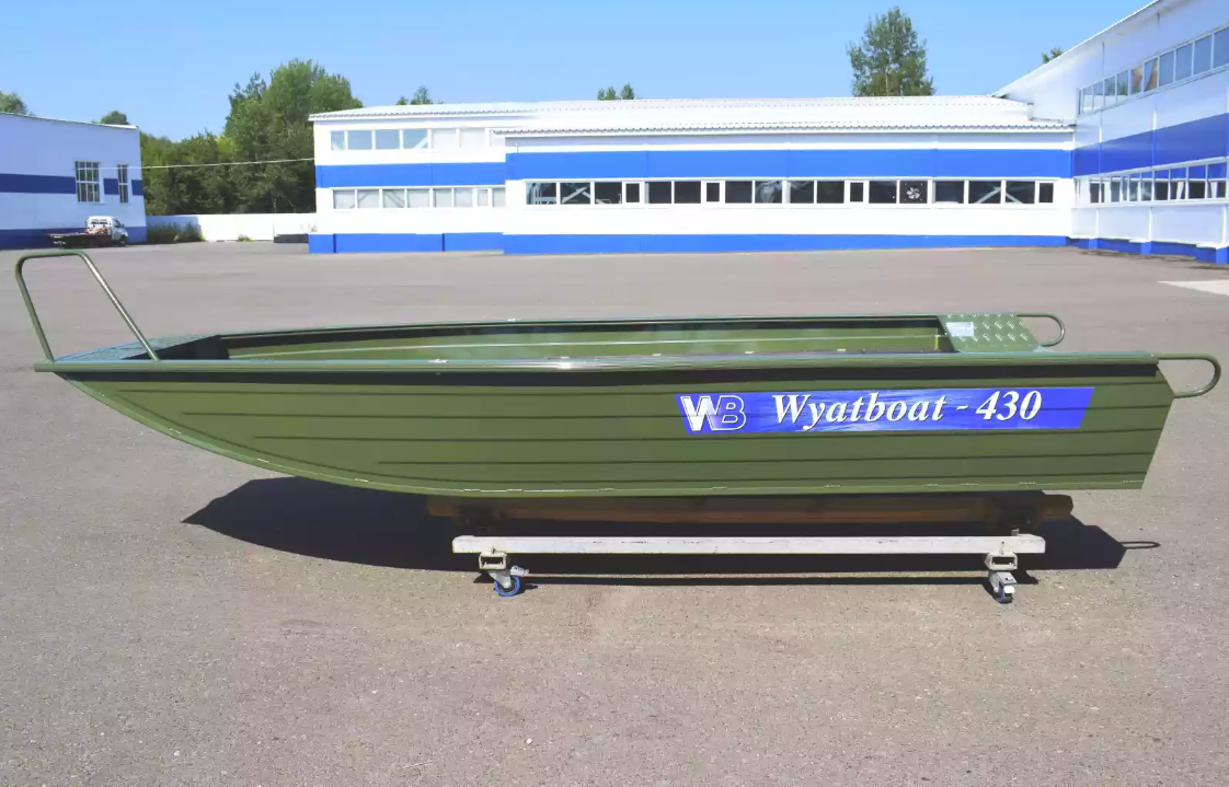 Алюминиевая лодка  Wyatboat-430 Master Fish в Рыбинске