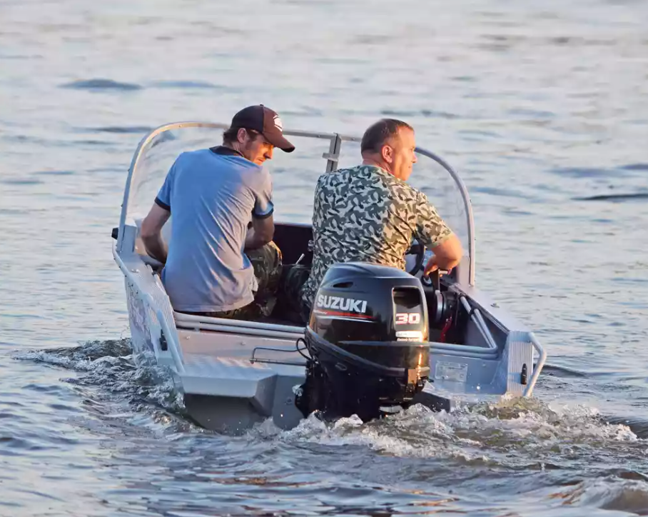 Алюминиевая лодка Wyatboat-390 DCM в Рыбинске