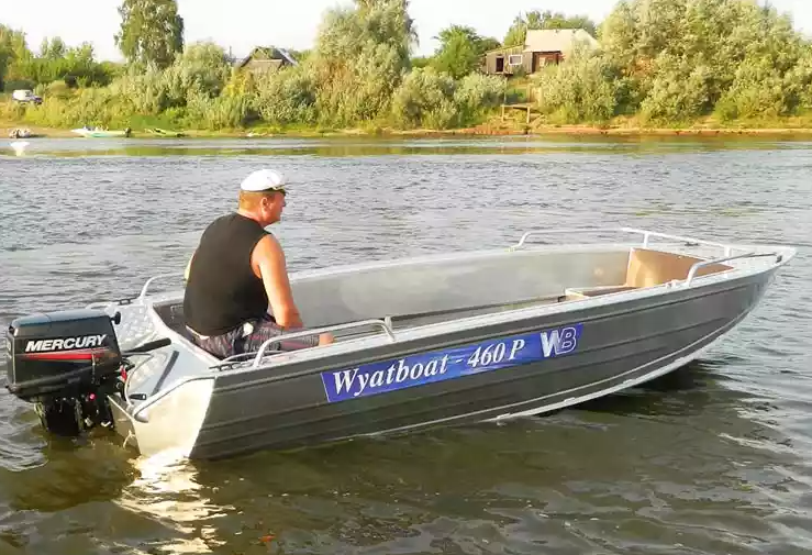 Алюминиевая лодка Wyatboat-460 P в Рыбинске