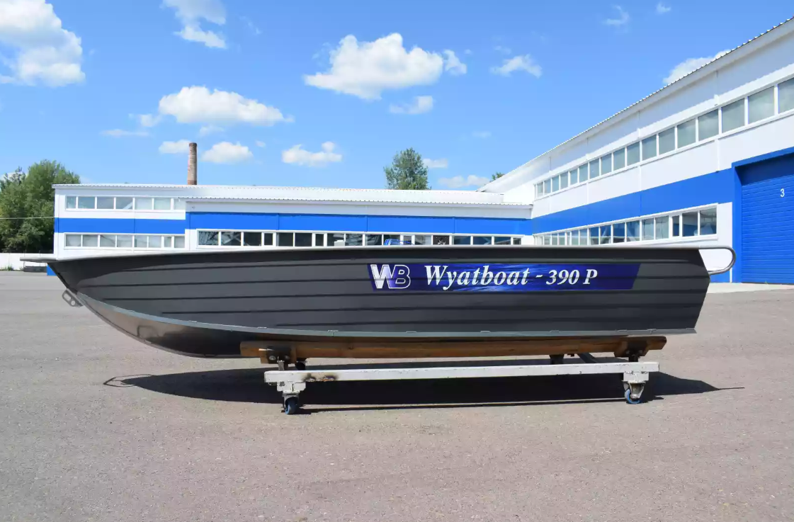 Алюминиевая лодка Wyatboat-390Р Fish в Рыбинске