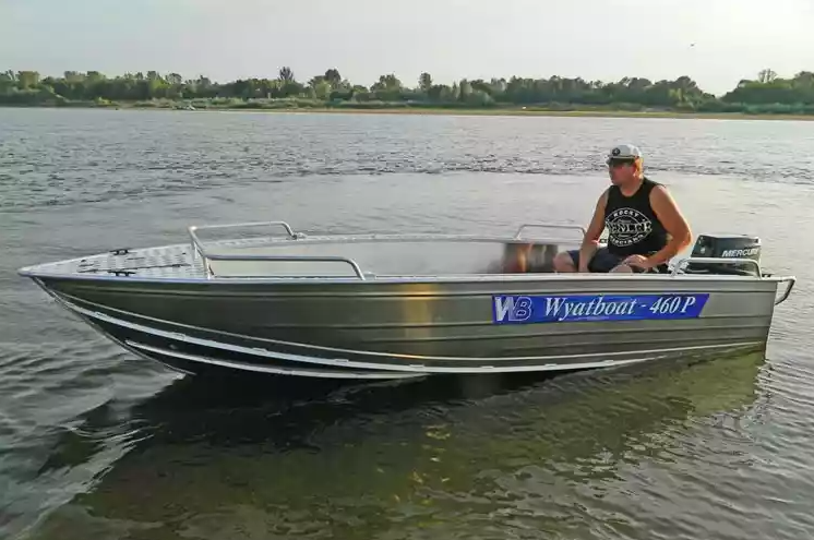 Алюминиевая лодка Wyatboat-460 P в Рыбинске