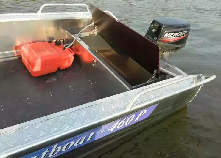 Алюминиевая лодка Wyatboat-460 P в Рыбинске
