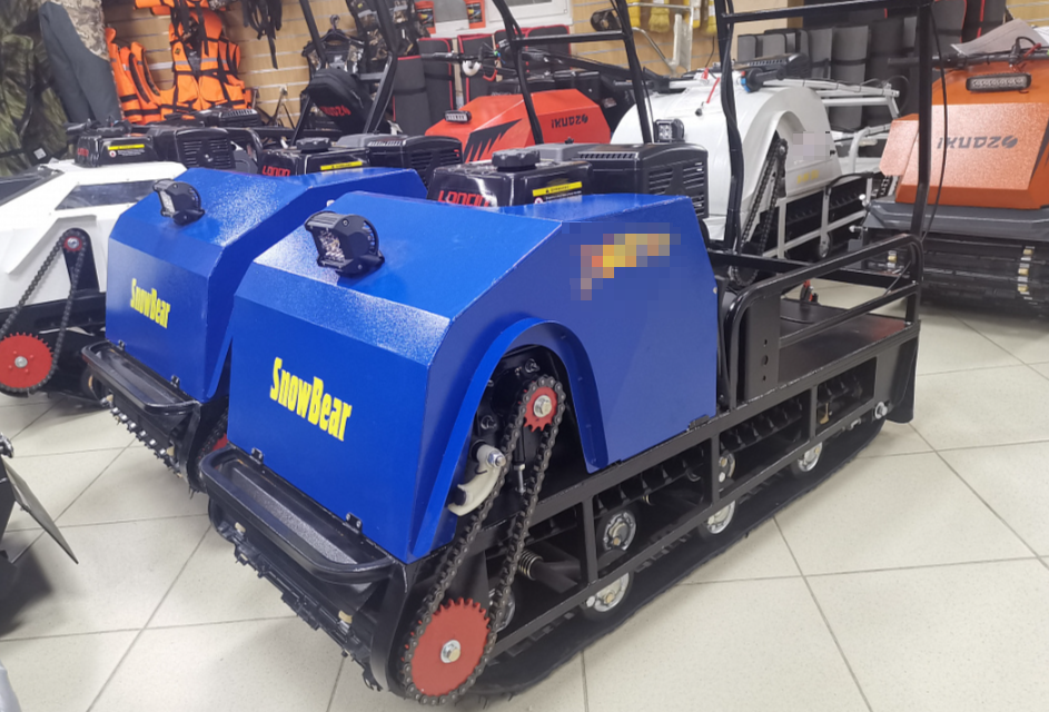 Мотобуксировщик SNOWBEAR 500 LONG 15  (длинная база) в Рыбинске