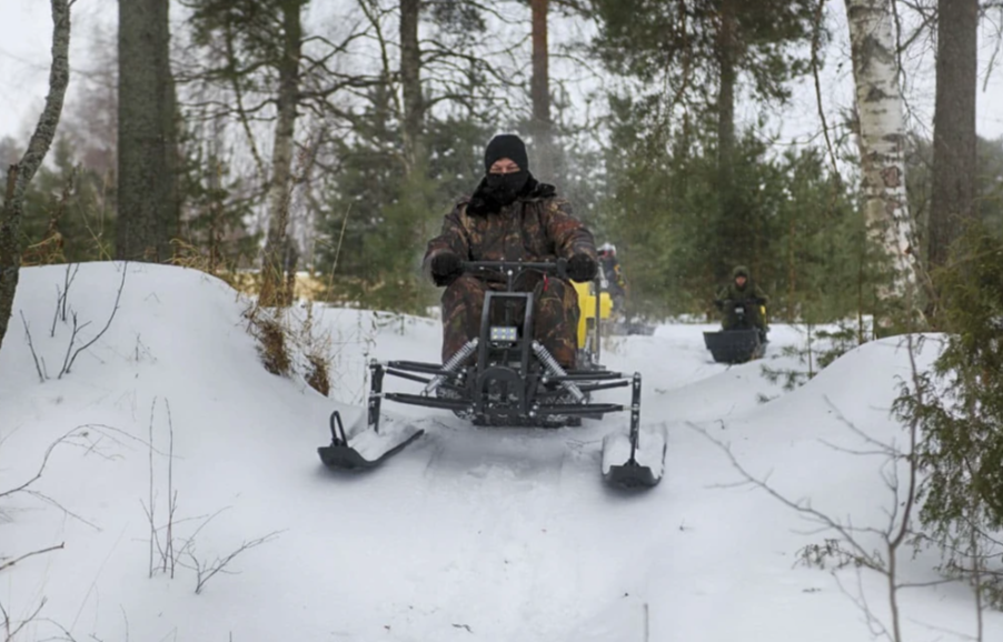 Мотобуксировщик РЫБАК PKD. PSD 17 л.с. (длинная база 1430мм) в Рыбинске