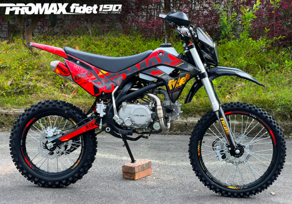 Мотоцикл (питбайк) PROMAX FIDET (ФАЙДЕТ) 190E MAX PRO LUX 19/16 в Рыбинске