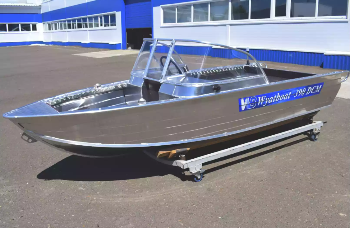 Алюминиевая лодка Wyatboat-390 DCM в Рыбинске