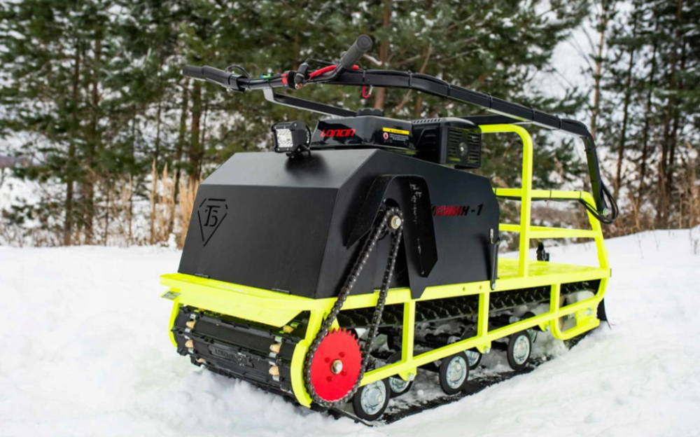 Мотобуксировщик Бурлак ХОЗЯИН-1 (капот металл) в Рыбинске