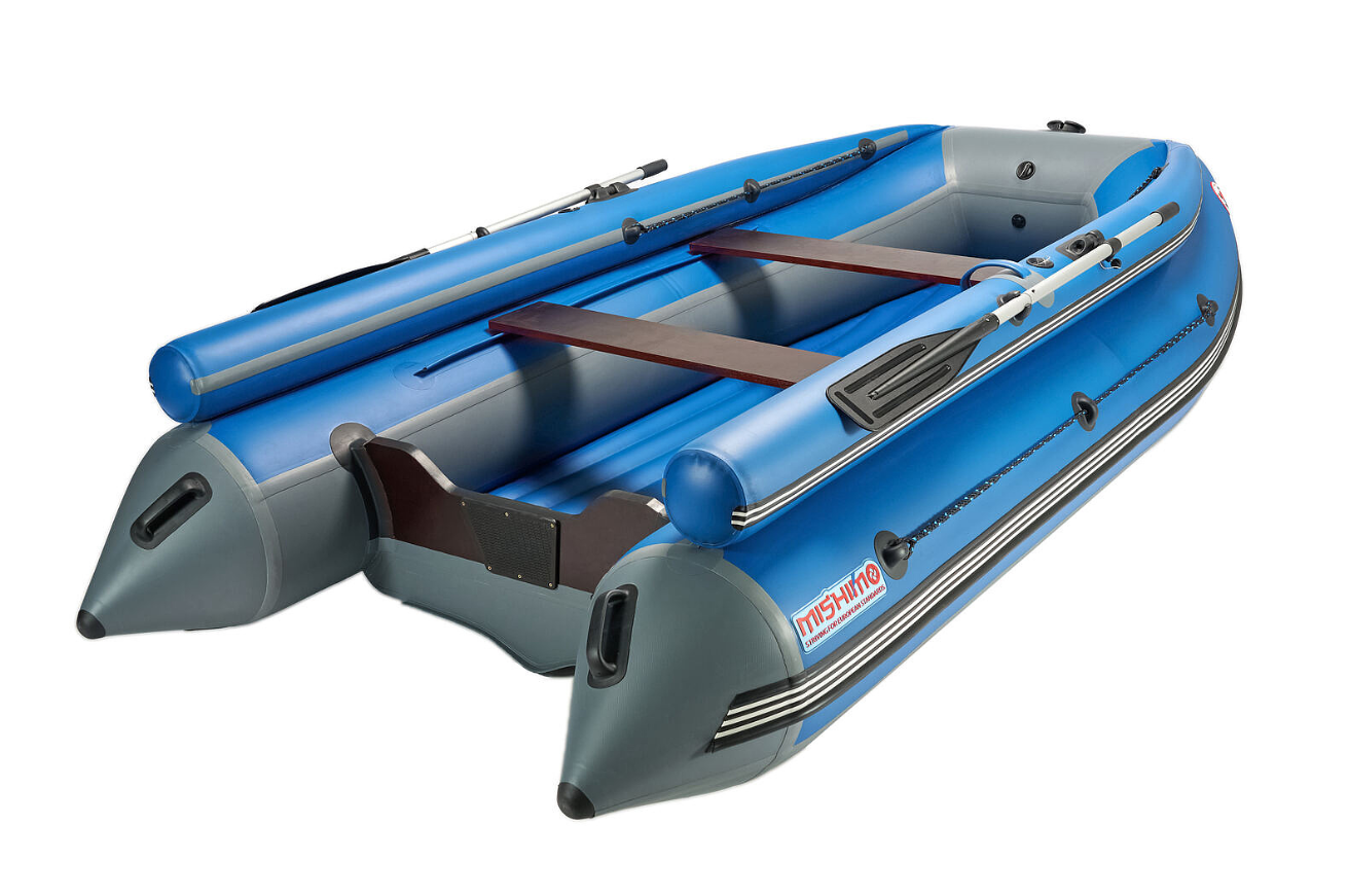 КОМПЛЕКТ ЛОДКА MISHIMO FAMILY LITE 370 + МОТОР 9,9 (15) Л.С. в Рыбинске