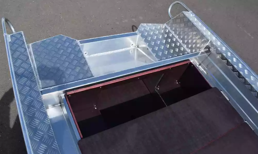 Алюминиевая лодка Wyatboat-390Р Fish в Рыбинске