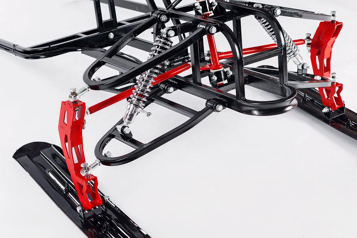 Лыжный модуль IKUDZO TERRAIN с подогревом ручек металлические лыжи в Рыбинске